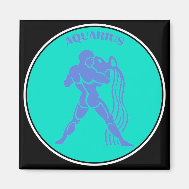 Aquarius Magnet (Front)