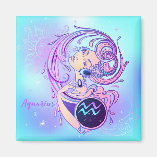 Aquarius  magnet (Front)