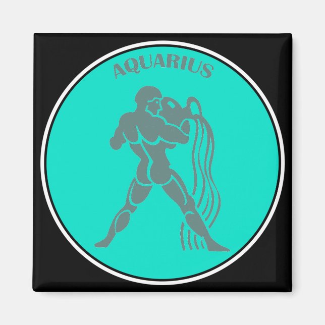 Aquarius Magnet (Front)