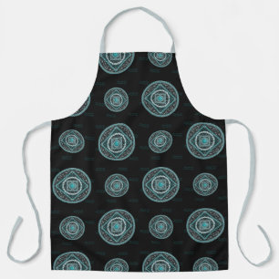 Aquarius Mandala All-Over Print Apron