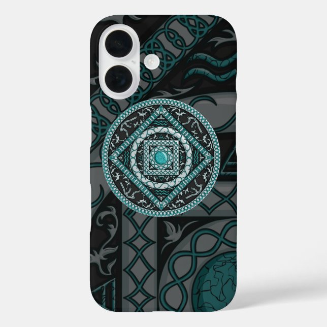 Aquarius Mandala Case-Mate Phone Case (Back)