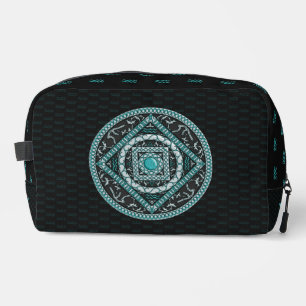 Aquarius Mandala Dopp Kit