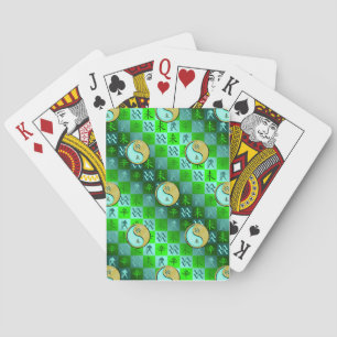 Aquarius & Metal Goat Playing Cards