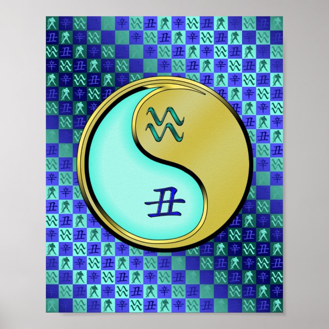 Aquarius & Metal Ox Poster (Front)