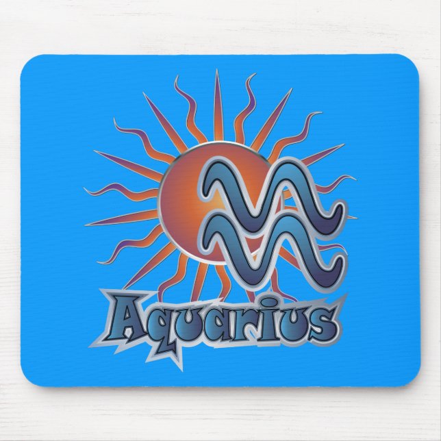 Aquarius Mouse Mat (Front)