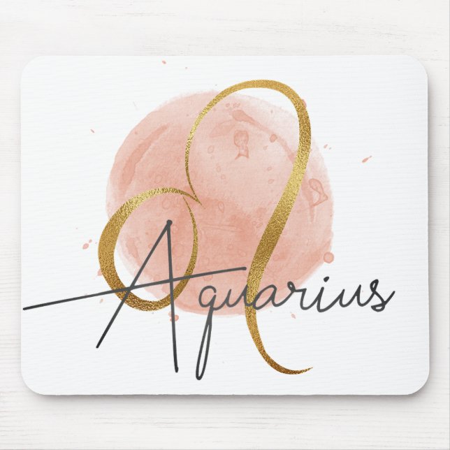 Aquarius Mouse Mat (Front)