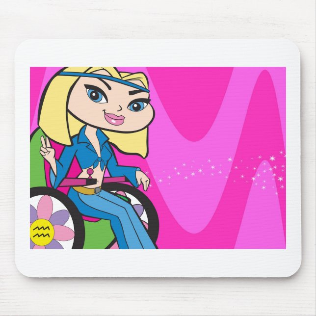 Aquarius Mousepad (Front)