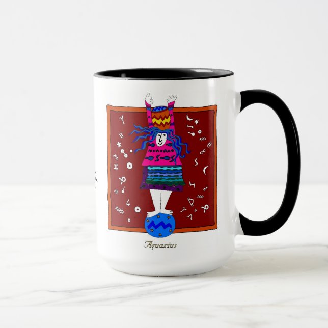 Aquarius Mug (Right)