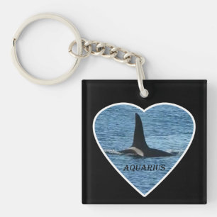 Aquarius Orca Key Ring – Personalised Customisable
