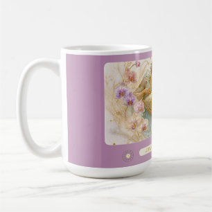 Aquarius Orchid Art Nouveau Mug