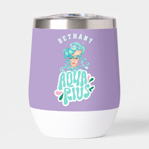 Aquarius Personalised Retro 