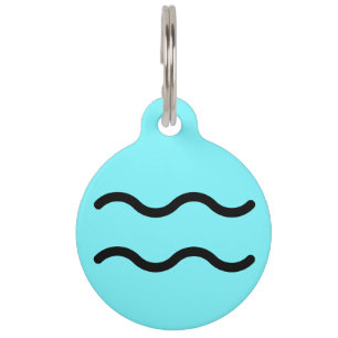 Aquarius Pet I.D. Tag