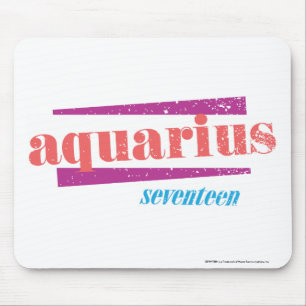 Aquarius Pink Mouse Mat