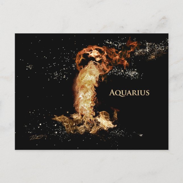Aquarius Postcard (Front)