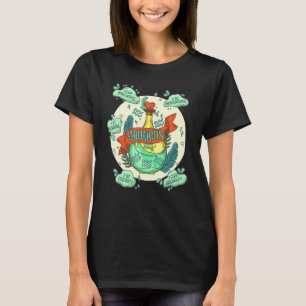 Aquarius Potion With Ingredients Magical Astro T-Shirt