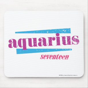 Aquarius Purple Mouse Mat