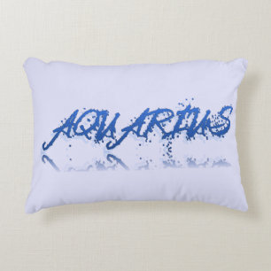 Aquarius Reflection Decorative Cushion