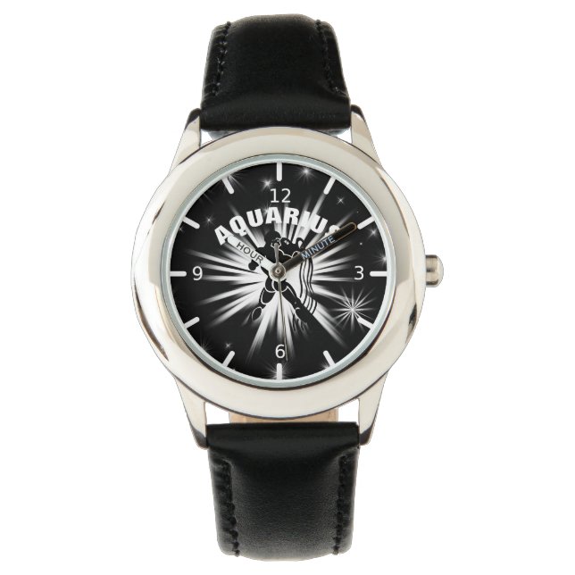 Aquarius sign watch (Front)
