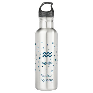 Aquarius Sign Zodiac Astrology Birthday  710 Ml Water Bottle