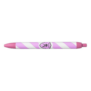 Aquarius symbol black ink pen
