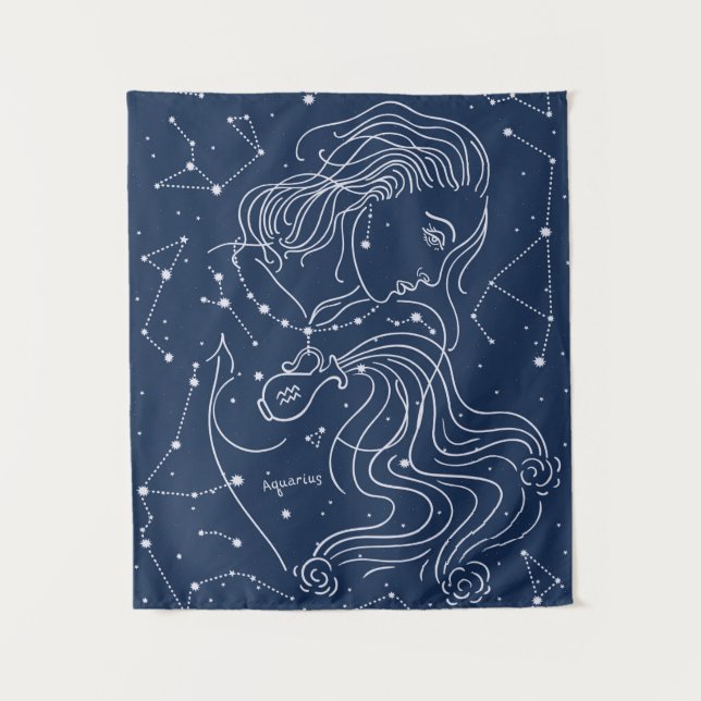 Aquarius Tapestry (Front)