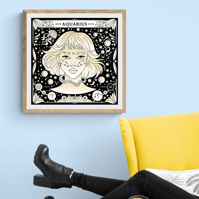 Aquarius: The Astral Innovator Poster (Creator Uploaded)