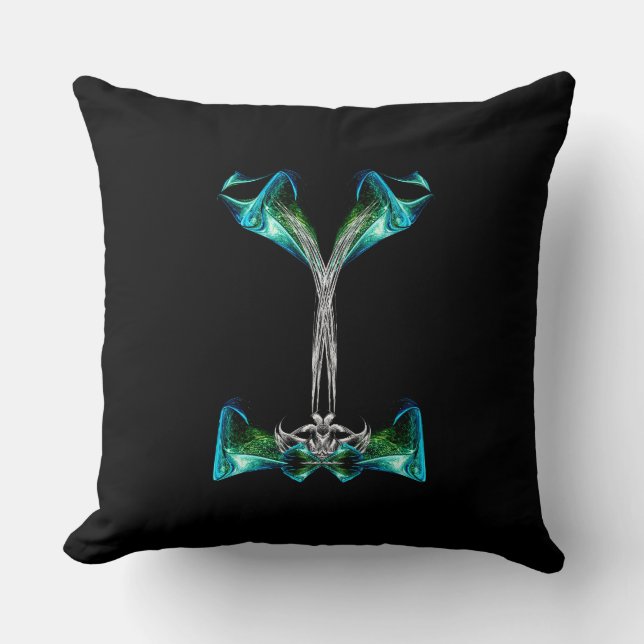 Aquarius – The Electric Current Cushion (Front)