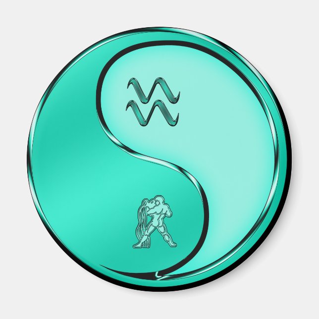 Aquarius the Water Bearer Magnet (Front)