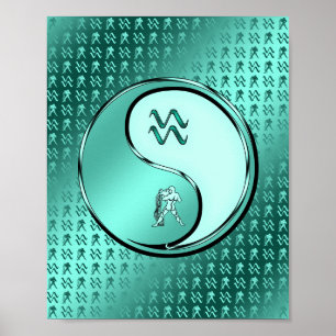 Aquarius the Water Bearer Poster