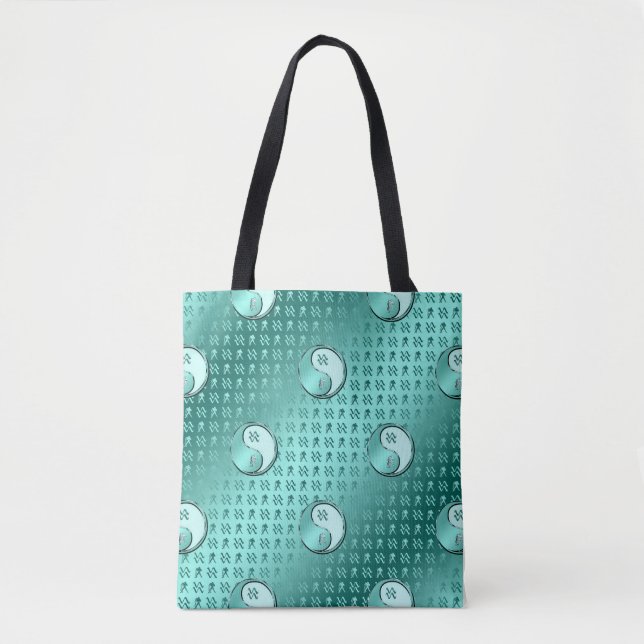 Aquarius the Water Bearer Tote Bag (Front)