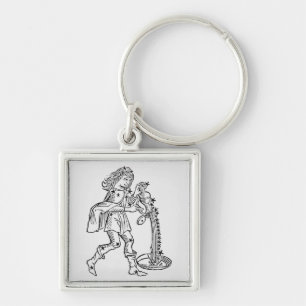 Aquarius (the Water Carrier) an illustration from Key Ring