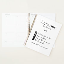 Aquarius – To-Do List
