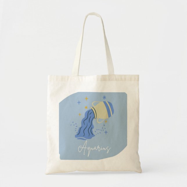 Aquarius Tote Bag (Front)