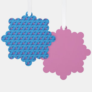 Aquarius Tree Decoration Card