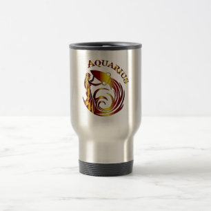 Aquarius Tumbler Travel Mug