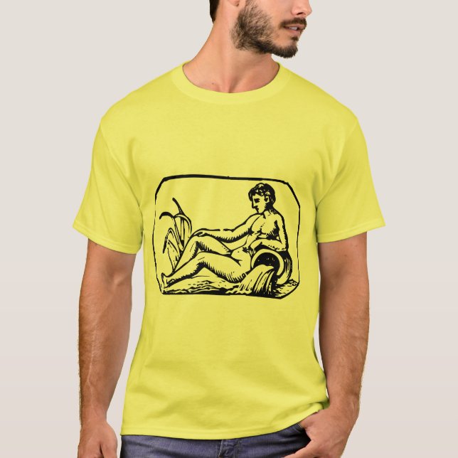 Aquarius - Unlabelled - Customised T-Shirt (Front)