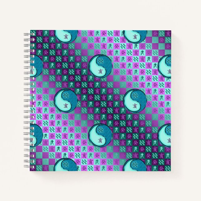 Aquarius & Water Boar Notebook (Front)
