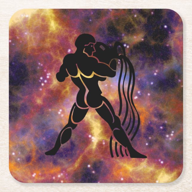 aquarius water carrier coasters (Front)
