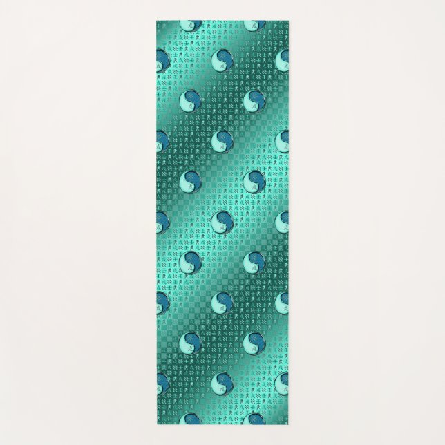 Aquarius & Water Dog Yoga Mat (Front)
