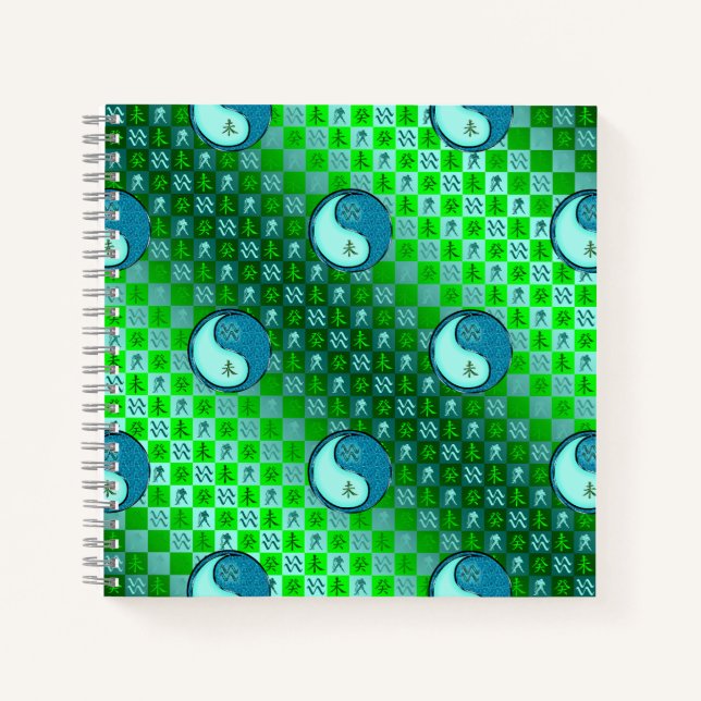 Aquarius & Water Goat Notebook (Front)
