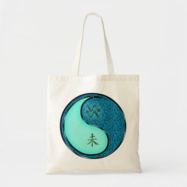 Aquarius & Water Goat Tote Bag (Front)