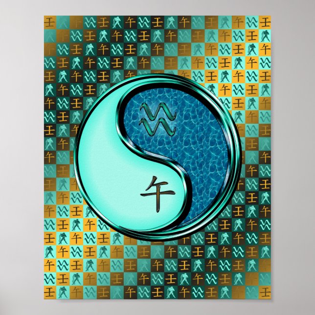 Aquarius & Water Horse Poster (Front)