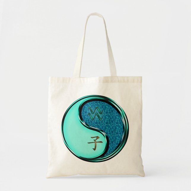 Aquarius & Water Rat Tote Bag (Front)