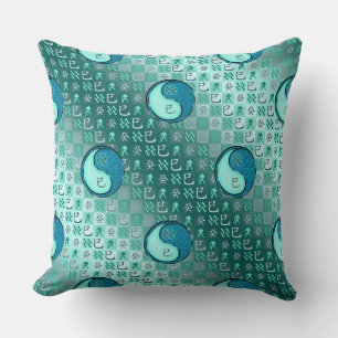 Aquarius & Water Snake Cushion