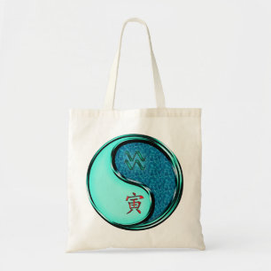 Aquarius & Water Tiger Tote Bag