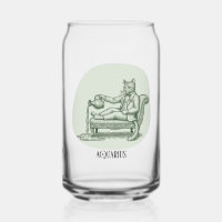 Aquarius Wise Cat Zodiac Birthday Gift