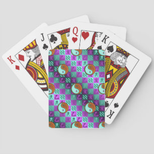 Aquarius & Wood Boar Playing Cards