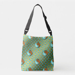 Aquarius & Wood Dragon Crossbody Bag