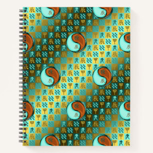 Aquarius & Wood Dragon Notebook