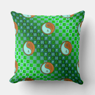 Aquarius & Wood Goat Cushion